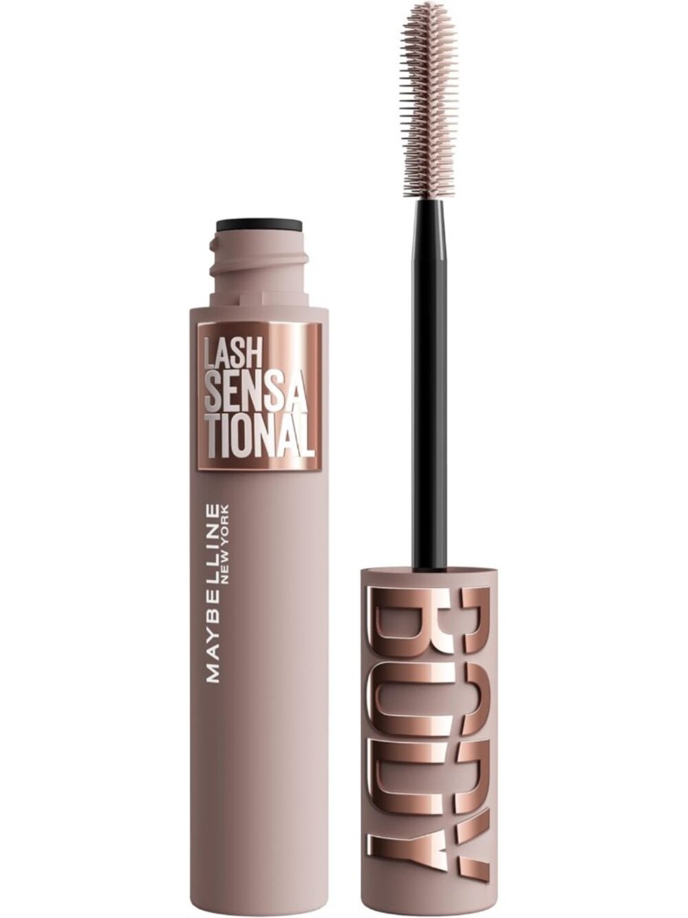Volumizing Washable Mascara for 24HR Lift, Length & Smudge-Resistant Brownish